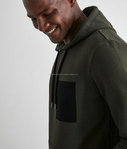 Meilleures ventes Pull-over à capuche pour homme avec logo personnalisé Poids lourd Manches longues Coupe ajustée Matériau de haute qualité Unisexe Grande taille - Product Image 6