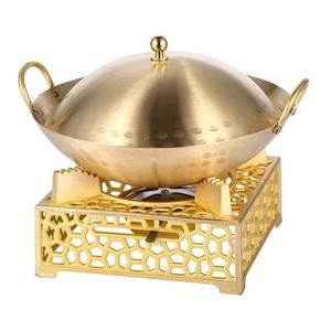 Juego de Recipientes para Buffet, Calentador de Alimentos de Acero Inoxidable, Estilo Lujoso y Moderno para Uso en Hoteles/Restaurantes - Product Image 4