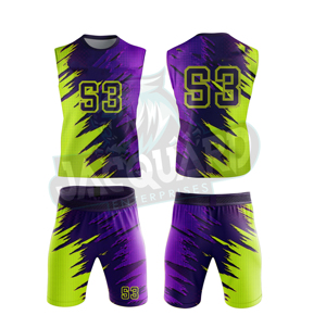 Qualité supérieure, prix raisonnable, ensemble complet d'uniformes de flag football, couleurs et logos personnalisés, séchage rapide, respirant, léger - Product Image 1