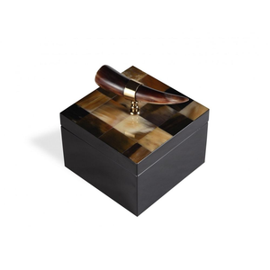 Caja de Joyería Artesanal de Cuerno de Búfalo, Hecha a Mano por Perfect Enterprises - Product Image 3