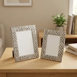 Handmade Agate Quartz Rectangular Photo <b>Frame</b> Modern Tabletop Picture Display Luxury Home Office Decorative Gift Premium Stone - Product Image 6