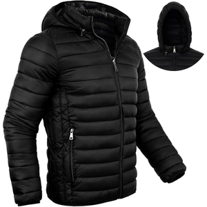 New 2025 Custom made Plus Size <b>Men</b> Puffer <b>Jacket</b> Winter Unisex Custom High Quality <b>jacket</b> - Product Image 5