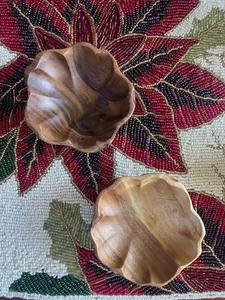 Saladiers en bois d'acacia/mangue de qualité restaurant, empilables, écologiques, pour usage commercial, prix de gros, commandes OEM - Product Image 4