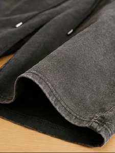 Ensemble décontracté d'été pour homme : T-shirt sans manches en coton et short, col rond, couleur unie, respirant, tricoté, deux pièces - Product Image 4