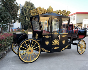 Electric Royal Carriage Princess Wedding Carriage Royal Style Four-wheeled Royal Carriage Is on Sale - Product Image 5