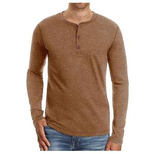 Vente en gros de t-shirts pour hommes, simples, élégants, à col rond, à manches longues, décontractés, fabriqués au Bangladesh. - Product Image 3