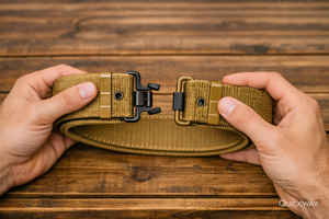 Ceinture en toile réglable – Ceinture de taille durable pour homme, ceinture utilitaire pour tous les jours - Product Image 6