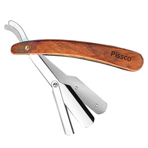 มีดโกนหนวดตรงสำหรับผู้ชาย สแตนเลสสั่งทำพิเศษ มีดโกนหนวดแบบมีโลโก้สั่งทำ - Product Image 5