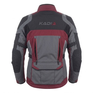 Chaqueta de Motocicleta Textil para Hombre Kadia OEM Personalizada, Impermeable, Transpirable, de Cordura, para Aventura y Turismo, con Protección CE Completa - Product Image 2