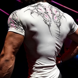 Camiseta de Compresión Rash Guard Personalizada con Estampado Digital, Transpirable, de Spandex/Poliéster 220g, para Hombre, Manga Larga, Anti-UV, para MMA y BJJ - Product Image 2