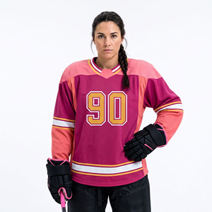 Jersey de Hockey Sublimado Premium para Mujer, 100% Poliéster, Jersey de Hockey sobre Hielo para Mujer, Diseño Personalizado OEM - Product Image 1