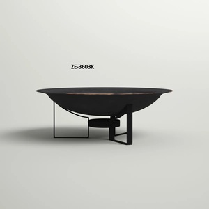 Handmade Stainless Steel Fire Pit <b>BBQ</b> Gas Outdoor Garden Decor <b>Large</b> Scale Heating Bowl - Product Image 3