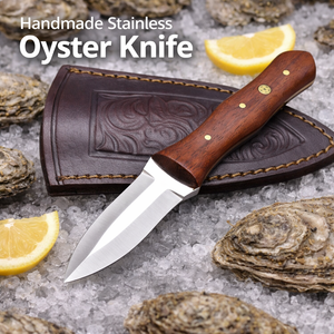 Cuchillo para Ostras de Madera SAZ ENTERPRISES al por Mayor con Funda, Herramientas para Mariscos, Abridor de Mariscos, Accesorios de Cocina Ecológicos Aptos para Lavavajillas - Product Image 6