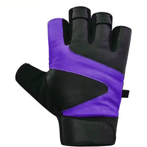 Guantes de levantamiento de pesas con logo personalizado para gimnasio, hombres, mujeres, entrenamiento, fitness, guantes de levantamiento de pesas en color sólido, guantes de gimnasio. - Product Image 4