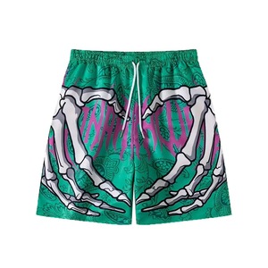 Nouveauté 2026 : Short décontracté uni à sublimation, personnalisable avec logo, idéal pour l'été, style streetwear, respirant, taille élastique, imperméable et coupe-vent. - Product Image 3