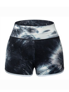 Servicio OEM/ODM: Shorts Deportivos de Algodón Transpirable de Alta Elasticidad para Mujer, con Volantes Lavados, Casuales, para Deportes Activos, al por Mayor - Product Image 2