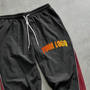 Pantalon de survêtement streetwear baggy surdimensionné pour homme, coupe-vent en nylon, fabriqué sur mesure avec les meilleurs matériaux - Product Image 6