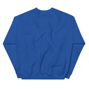 Sweat-shirt unisexe à col rond bleu royal, en molleton doux, à manches longues, décontracté, à porter tous les jours, confortable, style tendance - Product Image 2