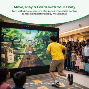 Système de jeu interactif de projection sur le thème de la jungle pour enfants |   Expérience de jeu avec suivi de mouvement |   INEK00028 - Product Image 2