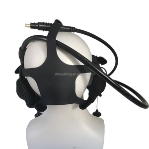 Máscara de <span class=keywords><strong>Buceo</strong></span> Profesional de Silicona para Rostro Completo - Compatible con Regulador, Lente Antivaho, Correa Ajustable de 5 Puntos - Product Image 3