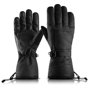 Gants de ski chauffants imperméables à fermeture élastique, légers, de haute qualité, pour hommes, nouvelle arrivée hiver, OEM - Product Image 4