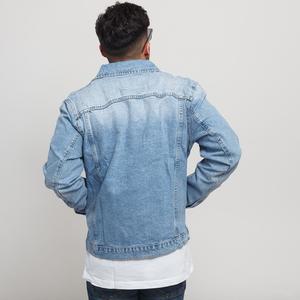 Nouvelle arrivée, veste en toile denim élégante pour homme, matériau de haute qualité, logo personnalisé, style streetwear, séchage rapide, respirante, hiver - Product Image 2