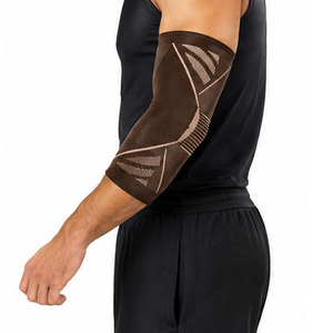 Manchons de protection flexibles OEM ODM pour hommes, respirants, pour le soutien et la protection des coudes lors de l'entraînement sportif, de la remise en forme et de la gym - Product Image 1