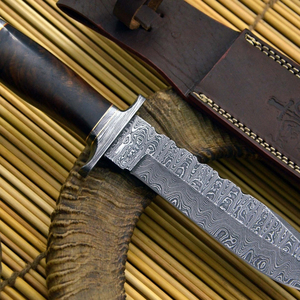 Cuchillo de Caza para Aventuras al Aire Libre, Mango Ergonómico, Equipo de Supervivencia, Cuchilla Fija Táctica de Alta Resistencia, Herramienta de Bolsillo de Acero Inoxidable - Product Image 3