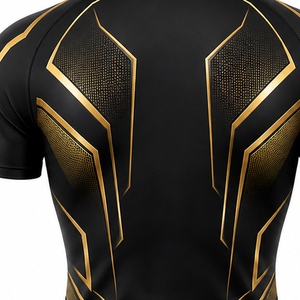 Ensemble de sport pour homme : T-shirt et short de course légers et unis pour l'été – Tenue de sport, gym, fitness, entraînement athlétique, performance optimale - Product Image 4