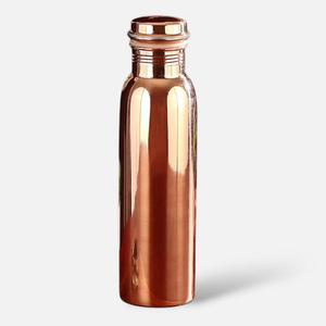Pure Copper <b>Bottle</b> With Antique Half Hammered Finished for Water Drinking Office & School Use Leak Proof Copper <b>Bottle</b> - Product Image 3