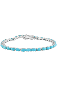 Pulsera de Turquesa en Plata de Ley 92.5 KLSB-20416 - Product Image 4