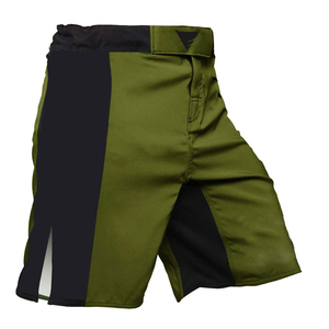 Shorts MMA 100% polyester, dernier design, logo personnalisé sur le devant, vente en gros, shorts MMA légers et respirants pour hommes, service OEM - Product Image 4