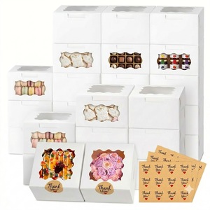 Cajas de Regalo de Papel para San Valentín y Cumpleaños, Autoarmables, Reutilizables, Reciclables, Personalizadas, Impresas en Flexografía a Cuatro Colores, Cajas de Embalaje Artesanales - Product Image 3