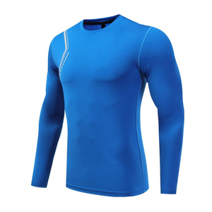 Services OEM – Haut de sport respirant à compression, séchage rapide, imprimé numériquement, personnalisé, en Spandex/Polyester, idéal pour l'entraînement (Rash Guard) - Product Image 1