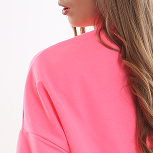 Sweat à capuche personnalisé pour femme OEM DTG, en polyester/coton, imprimé graphique décontracté, à manches longues, pull-over tendance, streetwear - Product Image 6