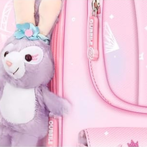 Customized <b>Plastic</b> School Backpack for Kids-Durable Multifunctional Unisex Design with Buckle & <b>Hook</b> Custom Logo - Product Image 5