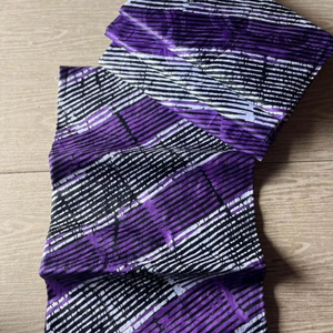 Tissu en coton et viscose Ankara imprimé wax africain Gaborone de qualité supérieure, texture mémoire, pour la mode féminine - Product Image 6