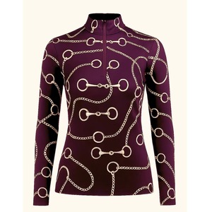 เสื้อยืดสำหรับขี่ม้า เสื้อเบสเลเยอร์สำหรับขี่ม้า เสื้อแข่งขันที่ใส่สบาย คุณภาพดีที่สุด - Product Image 5