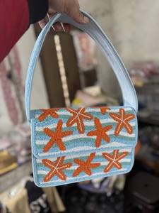 <b>Indian</b> Bohemian Style Designer Light Weight Eco-Friendly Cotton Waterproof Foldable Large Capacity Women's Messenger <b>Bag</b> - Product Image 4