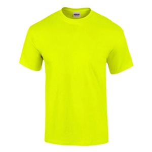 Camiseta Deportiva Personalizada Verde Neón para Hombre, Absorbente de Humedad, para Gimnasio, Running, Entrenamiento, Cuello Redondo, OEM, ODM - Product Image 3