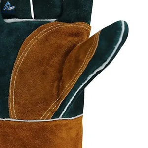 Guantes de Soldadura Tig de Cuero Premium al por Mayor con Revestimiento de Látex, Alta Destreza y Forro Suave, Guantes Personalizados y Anti-Impacto - Product Image 2