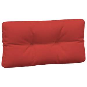 Ensemble de 3 coussins d'extérieur rouges en polyester, résistants à l'eau, pour palettes - Product Image 5