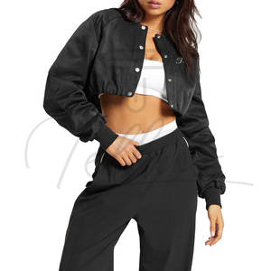 Vestes courtes pour femmes les plus vendues, vestes Letterman courtes pour femmes, vestes courtes pour femmes - Product Image 3