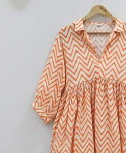 New Arrival Eco-Friendly <b>Bohemian</b> Long Maxi <b>Dress</b> for Women Natural Waistline Purple Tie-Dye Hand Drawn Woven V-neck Cotton Ties - Product Image 4