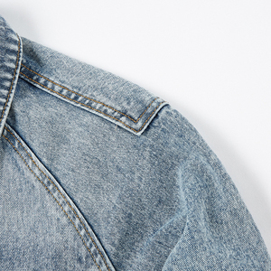 Premium Quality <b>Custom</b> <b>Denim</b> Jean Print <b>Jacket</b> For Men Casual Style Solid Color <b>Denim</b> Spring Men's <b>Jackets</b> for 2026 - Product Image 5