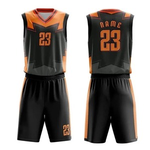 Tenue de basketball en gros, conception personnalisée, uniforme de basketball par sublimation OEM, uniforme de match de basketball professionnel, design personnalisé - Product Image 5