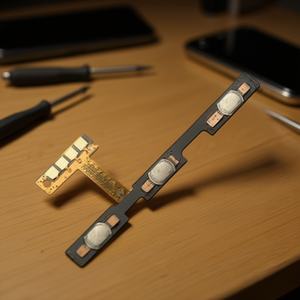 Cavo flessibile di ricambio per alimentazione e volume per Samsung Galaxy A02s 2021, per la riparazione di telefoni cellulari - Product Image 3