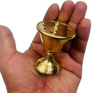 Quemador de Incienso de Metal de Alta Calidad con Diseño Antiguo, Ecológico, Hecho a Mano, para Decoración Real Tradicional, Aceites Aromáticos - Product Image 3