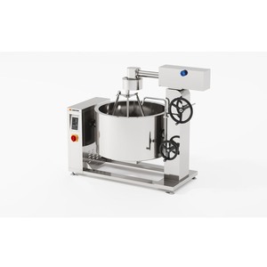 Olla de vapor con inducción y revestimiento rotatorio Amicook 380V/440V, modelo de gran capacidad para freír, preparar y servir alimentos, con ahorro de energía e higiénica. - Product Image 4
