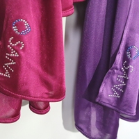 Écharpe en satin de couleur unie pour femme, style décontracté, à porter tous les jours, toutes saisons, en tissu de soie, style classique, rose, violet, noir, rouge